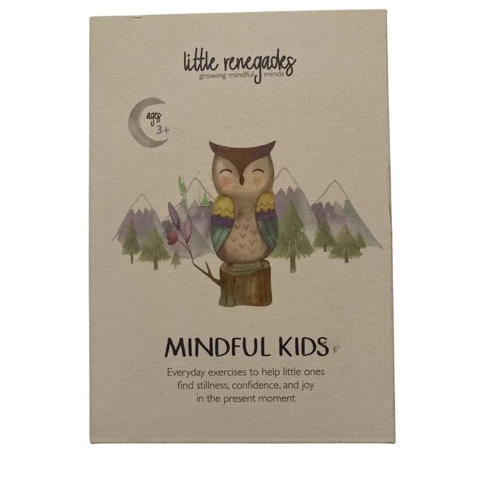 LITTLE RENEGADES Mindful Kids Cards Everyday Exercises Mindfulness Stillness....